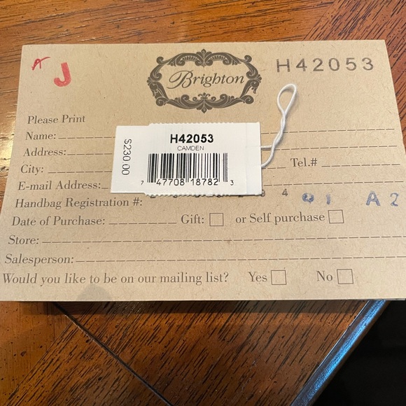 A small two toned shoulder bag by Brighton. (The Camden bag) - Picture 5 of 5